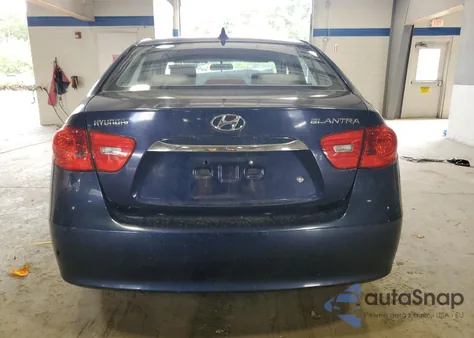2010 Hyundai Elantra Blue from USA, damaged, VIN KMHDU4AD0AU012038